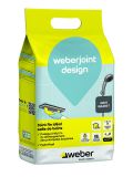 Mortier de jointoiement décoratif WEBERJOINT DESIGN E10 gris granit sac 5kg