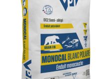 Enduit monocouche semi-allégé MONOCAL BLANC POLAIRE sac de 25kg